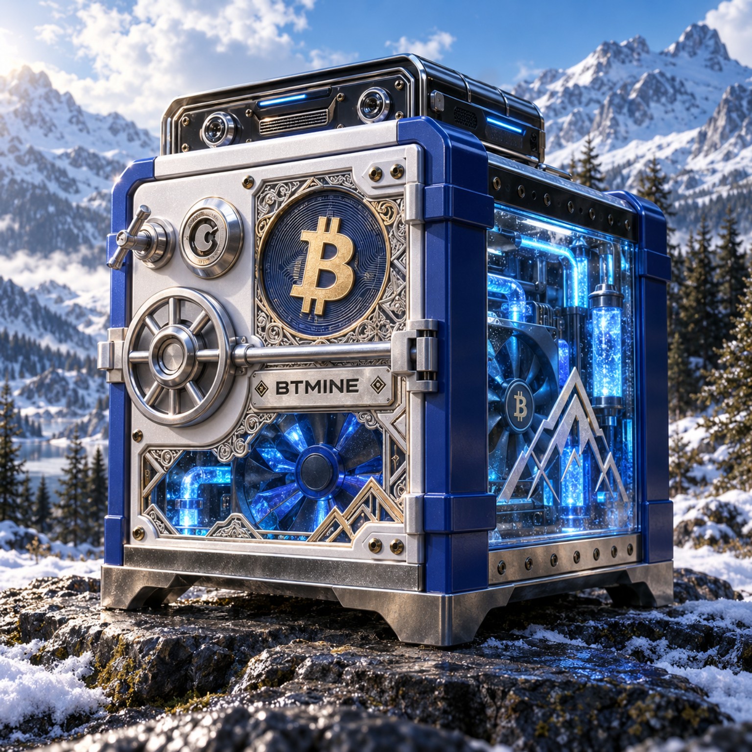BTMINE Alpine Collection Bitcoin ASIC miner
